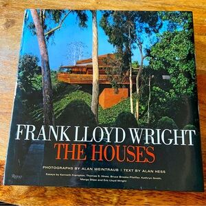 Frank Lloyd Wright The Houses Rizzoli Hardcover Large Coffee Table Book